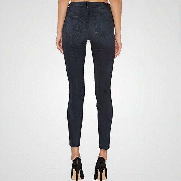 Paige Verdugo Ankle Ultra Skinny Jeans in Kaleea Raw Hem 26W - Picture 10 of 10